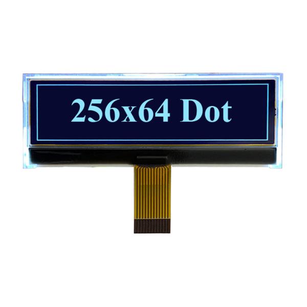 3.5 дюймовый DFSTN LCD дисплейный модуль 256x64 точки Управление ICST75256,1/64D,1/9B