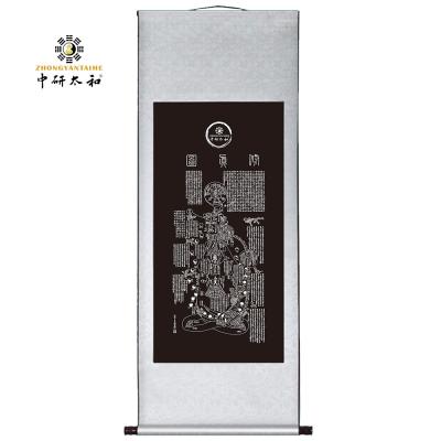 mapa meridiano de Xiuzhen da carta da medicina chinesa de 50*134cm