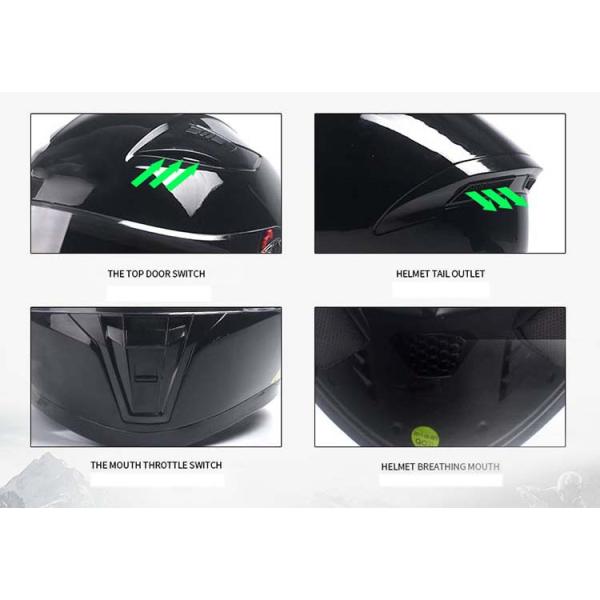 Motor Bike Full Face Helmet DOT Certification XS/S/M/L/XL/XXL Purpose Replace/Repair