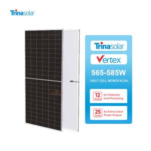 TTrina Solar Panels 560Watt 570W 580W Half-Cell Bifacial Double Glass PV Modules