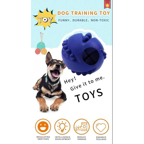 Teeth Cleaning Molar Chewing 18.5kg Treat Ball Cute Pet Toys