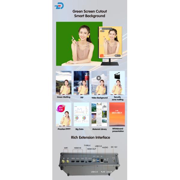 Android Áudio Streaming ao vivo Switcher de câmera Mixer de vídeo Para Facebook TikTok YouTube