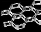 Q235 Hot Dipped Galvanized Steel Grating Stair Treads Trench Cover / Drain