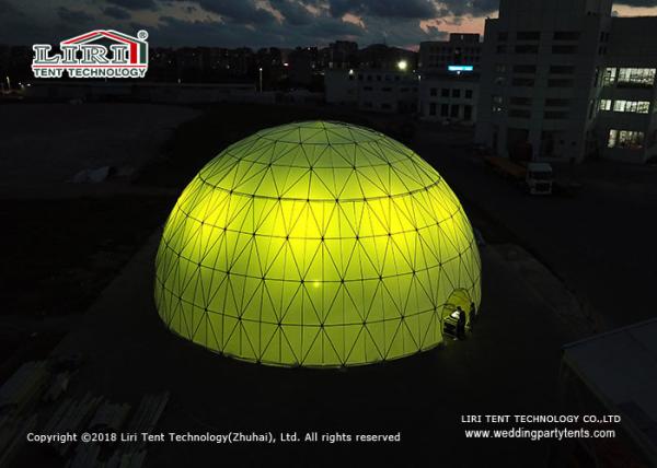 Geodesic Dome Shelter Tent Structure For Event And Exhibition And Movie Cinema