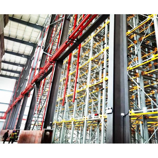 Four-Way Shuttle Pallet ASRS Room Temperature Warehouse Automatic Storage and Retrieval System Radio Shuttle Racking