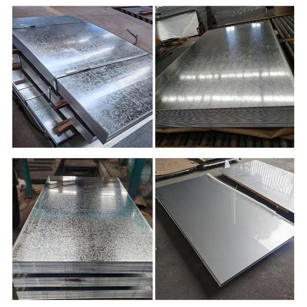 Zero Spangle Galvanized Iron Sheet Full Hard 8mm Thickness for bridges