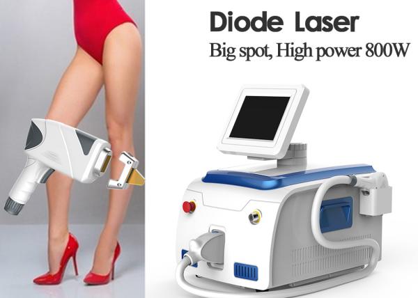 3 Wavelength Diode Laser Hair Removal Machine High Power Small Spot Size For Lip Hair