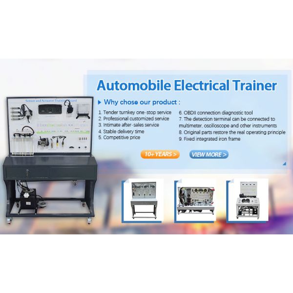 Electric Vehicle Battery Management System (BMS) Educational Equipment Training Platform