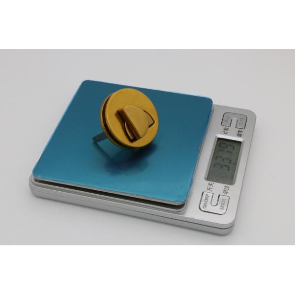 Leather bag metal fittings fashion round shape OEB gold color twist lock for handbags/purse