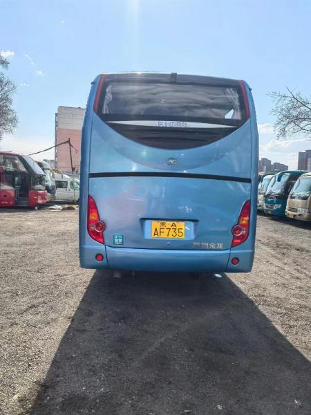 2015 Year 35 Seater Used KLQ6898 Coach Bus LHD Steering Diesel Engine Long Distance Transportation