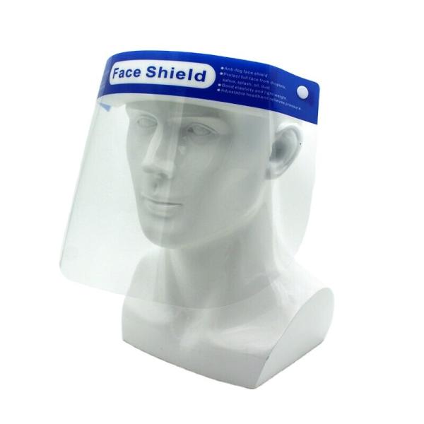 Anti Fog Full Face Shield , Chemical Resistant Face Shield 0.25mm Thickness Material
