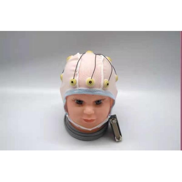 Медицинский кабель Neurofeedback EEG интегрировал 10 шляпу руководств EEG для электрода олова зажима уха