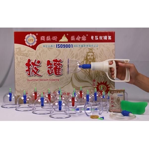 Transparent 24 Cupping Therapy Set for Effective Health Massage and Cellulite Removal