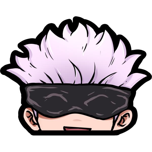 Naruto Attack On Titan 3d Car Window Sticker Japanese Anime Figure