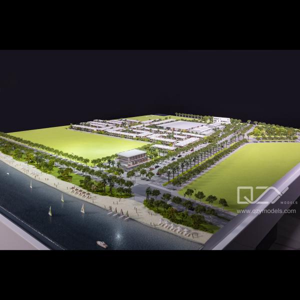 Модель виллы - Марокко LESS TOURS BALZAC SA - 1:250 Ocean Villas-Residencial