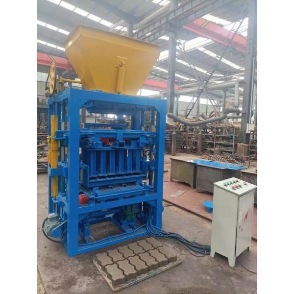 Manual Earth Clay Interlocking Brick Making Machine with 75KN Vibration and 380V Power