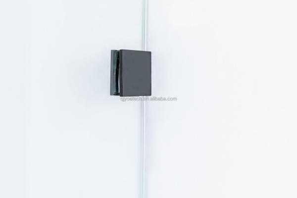 Elegante design de vidro temperado Screen chuveiro para banheiro sala de estar porta fixa chuveiro