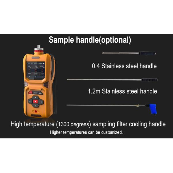2.5 Inch IP67 Portable Multi Gas Monitor Zetron MS600 Humanized