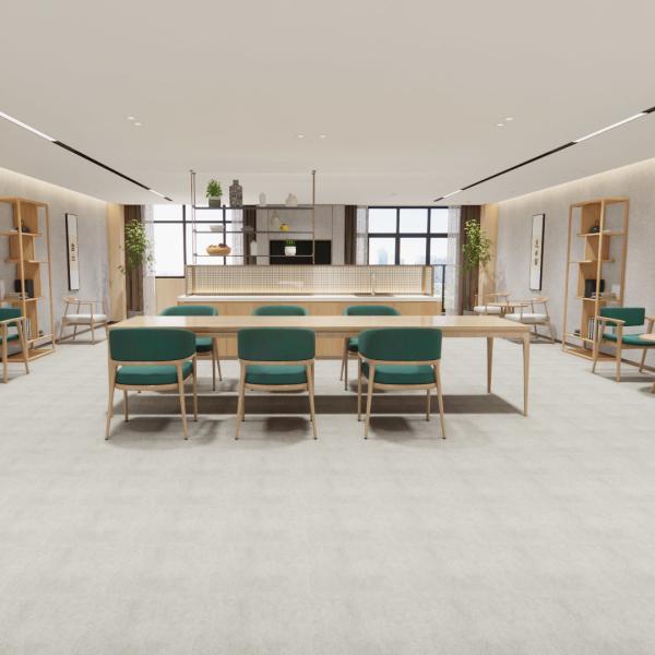 Heterogeneous Flooring Tough Scratch-Resistant and Soft Underfoot for High-Traffic Areas