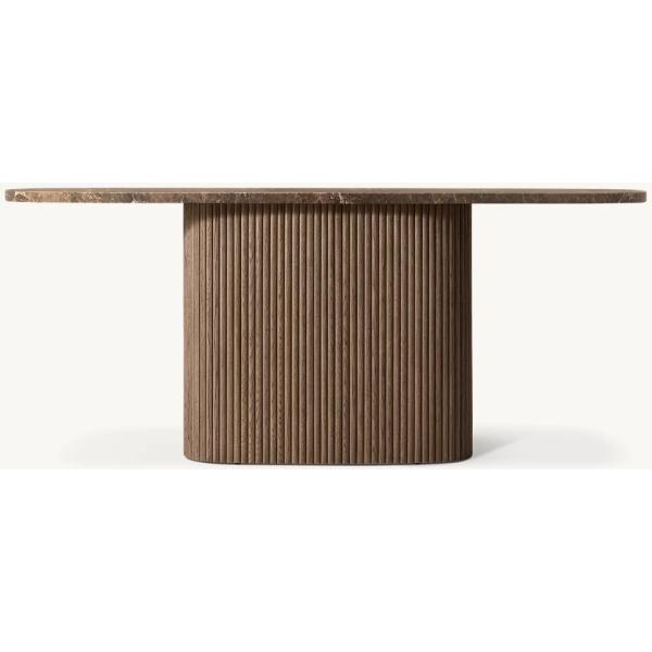 Modern Bedroom Console Table Customizable With Wood Glass Or Ceramic Top