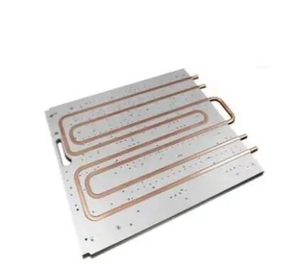 Placa fria de alumínio refrigerar líquido para o dissipador de calor do equipamento do tráfego