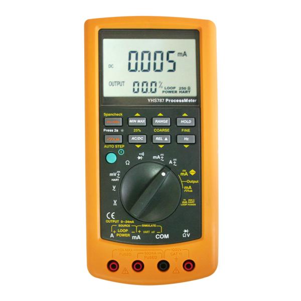 Accuracy YHS787 Multifunction Process Calibrator ，24 / 30mA Output Voltage
