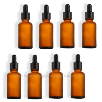 マット加工 50ml ガラス ドロッパーボトル 贅沢で滑り止め ISO9001