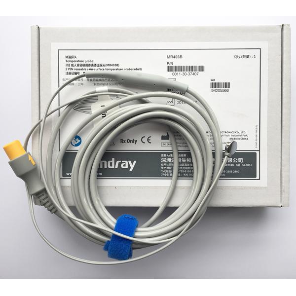 Оригинальный Mindray 2pin многоразовый зонд температуры поверхности кожи MR403B MR404B