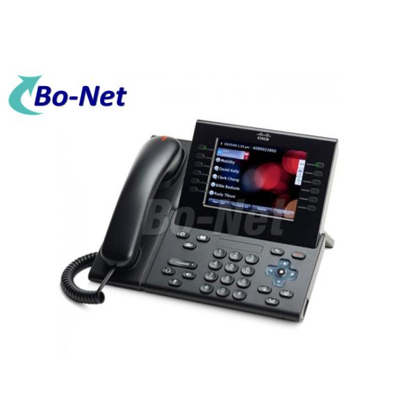 CP 9971 C K9 Video Cisco IP Phone With 2 SFP Ports Multiline Lines Supported