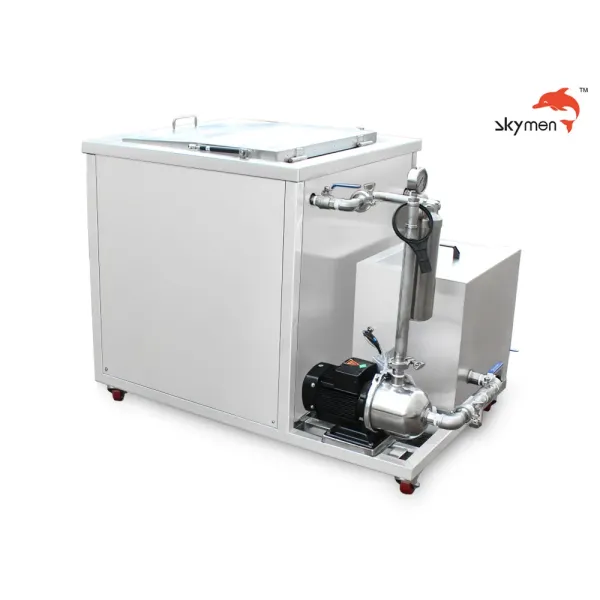 135L Ultrasonic Cleaner with Filtration for Oil and Rust Removing