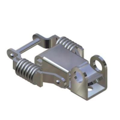 Shockproof 304 Spring Damping Draw Latches Spring Loaded Toggle Latch