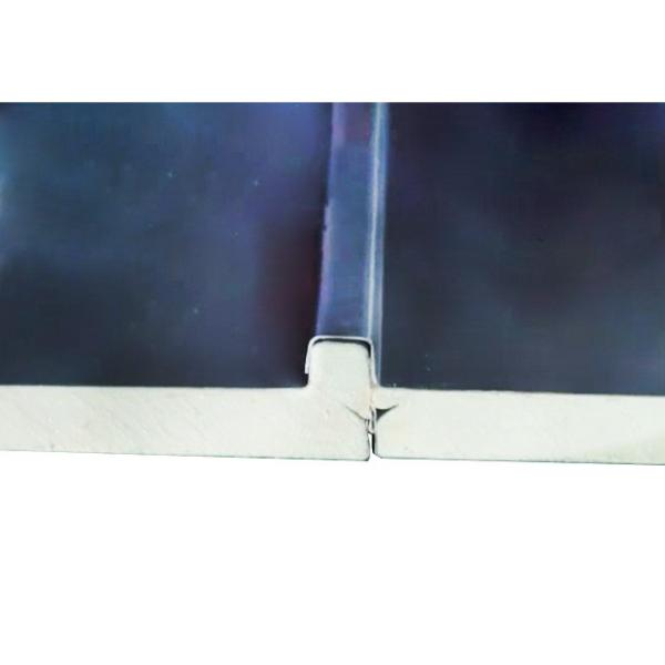Econômico isolamento de parede personalizado 45mm PU poliuretano painel de alumínio painéis de telhado de metal para a criação de aves de capoeira