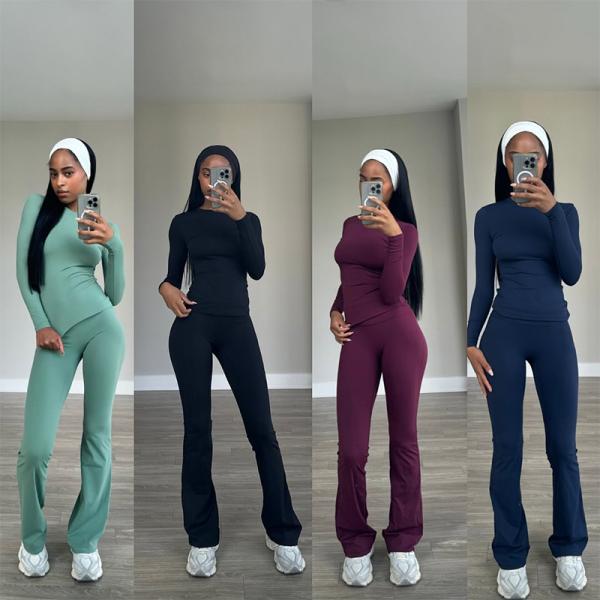 Premium Womens Streetwear Tracksuit Yoga Activewear Set Sustainable Shock Absorbent