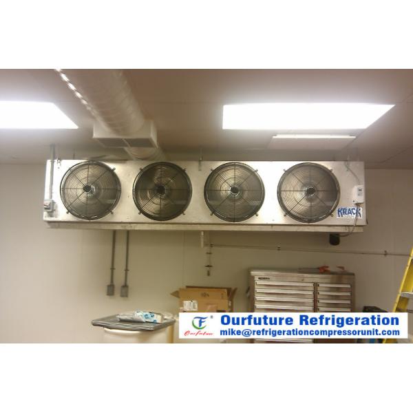 Low Noise Air Cooling Units With Water Spray Defrosting For Refrigerated Cooling