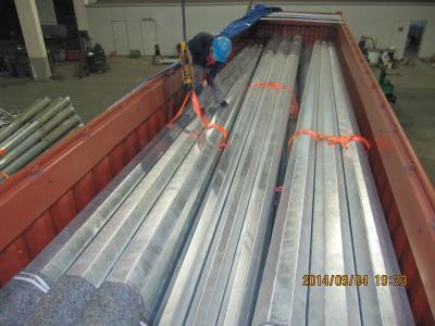 Pôle électrique galvanisé personnalisable galvanisation à chaud Pôle électrique en acier