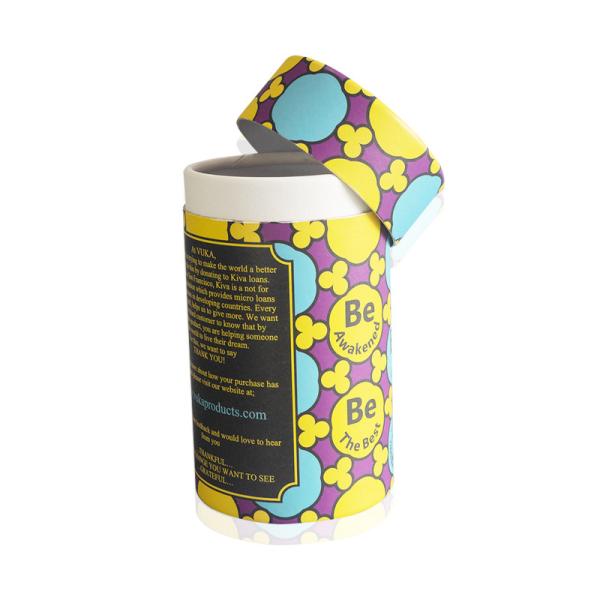 Трубка бумаги круга цвета PMS упаковывая выбивать свободного пятна BPA УЛЬТРАФИОЛЕТОВЫЙ