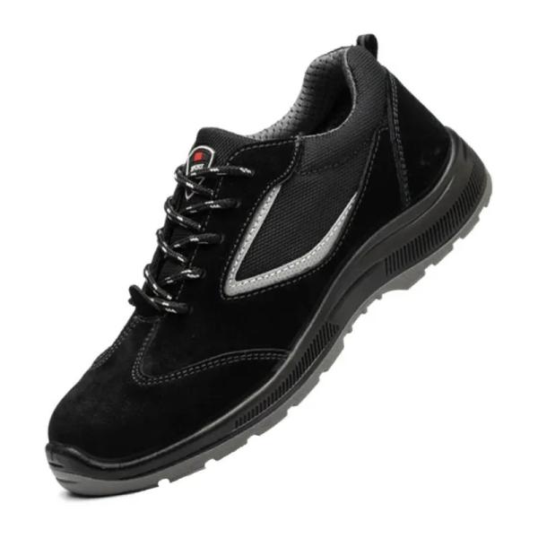 Blue Sport Fashion Safety Shoes Waterproof Orthopedic Steel Toe Work Shoes
