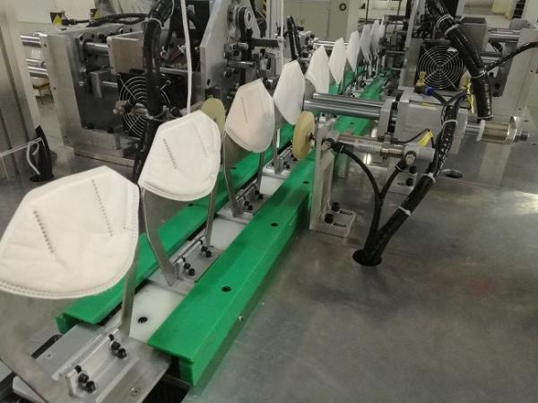 KN95 N95 Mask Manufacturing Machine / Mask Making Equipment Ultrasonic welding