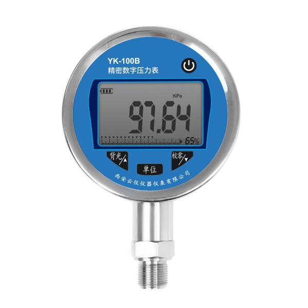 Smart Digital Pressure Gauge YK-100B RS485 Modbus RTU for SCADA Industrial Automation