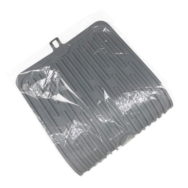 Amazon Original Drying Mat Silicone Dishes Drying Kitchenware BPA Heat Resistant Folding Dining Table Custom Dish Draining