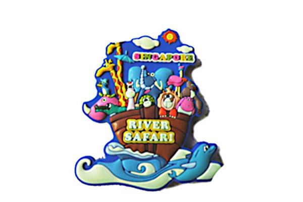 Small Size Custom Rubber Magnets , Beautiful 3D Fridge Magnets SGS Compliant