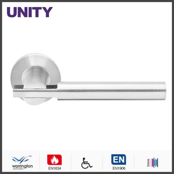 EN1634 Fire Door handle Grade 3 Stainless Steel Door Handle For Interior and Exterior Doors
