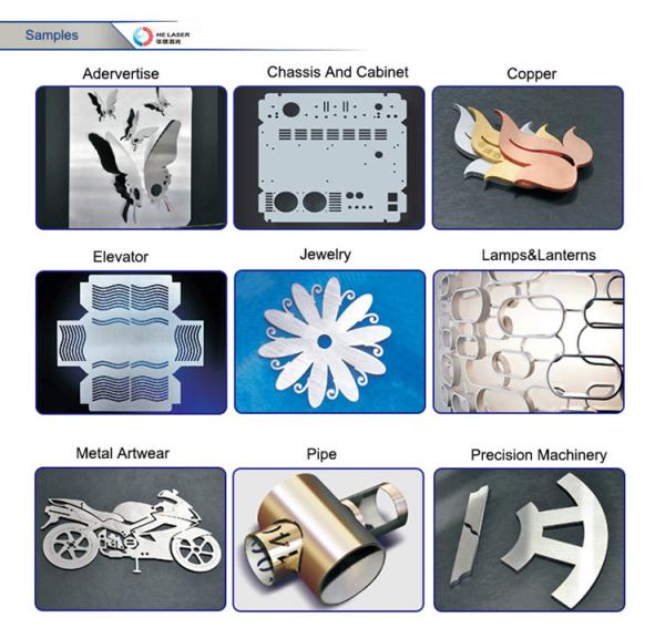 Raytools Laser Head IPG Fiber Laser Cutter with Cypcut Control System for Metal Cutting