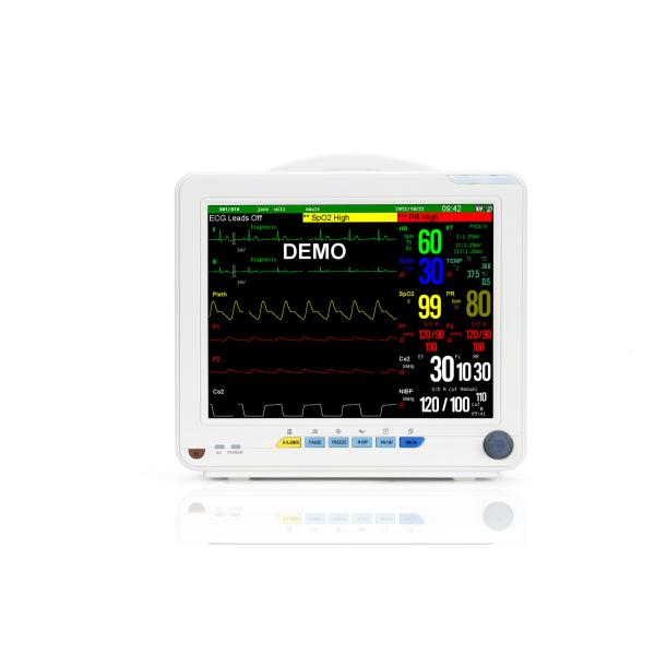 Moniteur médical de chevet ODM 12,1 pouces ECG, PNI, SpO2, RESP