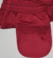 Quick Dry Workwear Protective Clothing / Red Color Female Work Clothes