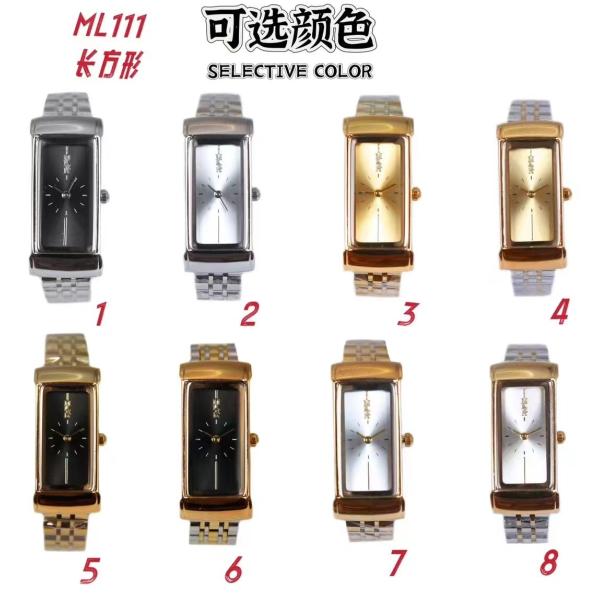 Черный циферблат Девушки стильные наручные часы с ремнем из нержавеющей стали