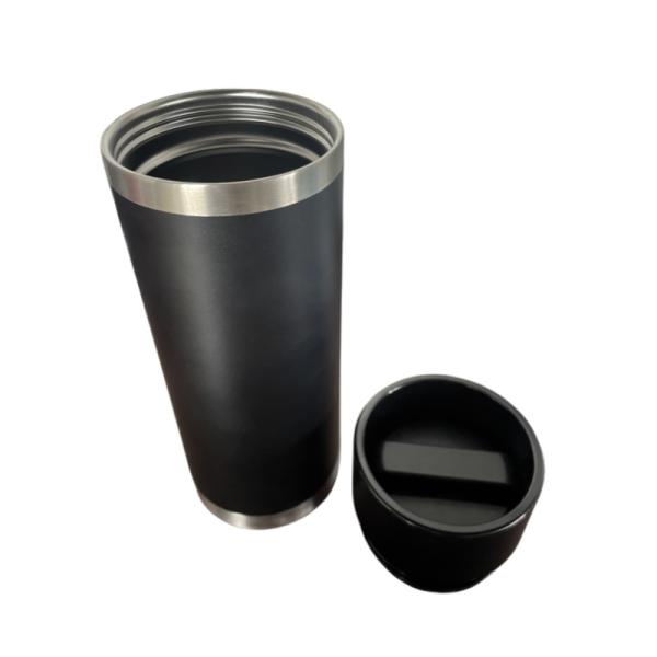 Custom Printing 18oz Double Wall Insulated Stainless Steel Mug With Screw Lid
