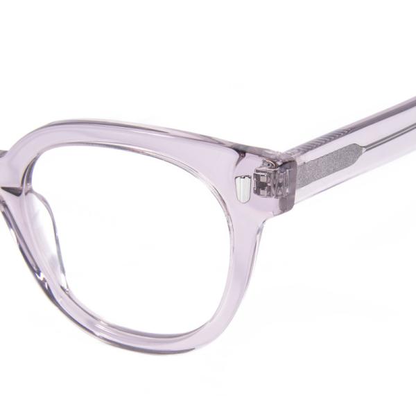 Armação de óculos de acetato redonda colorida transparente moda unissex 49-21-145 mm