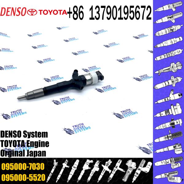 Горячая продажа топливный инжектор 23670-39145 Common Rail Injector 095000-7040 095000-7030 для TOYOTA VIGO 1KD 2KD