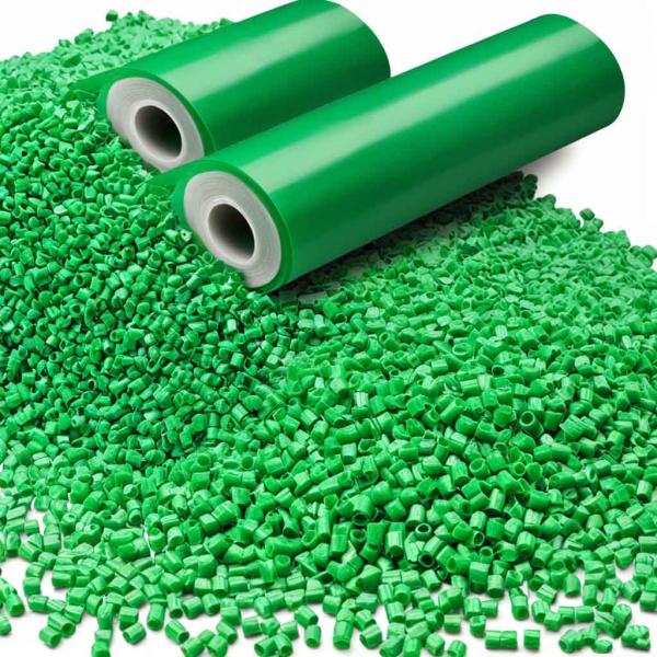 EVA Color Verde Antibacteriano Masterbatch Relleno de plástico para embalaje de alimentos con película de PP PET